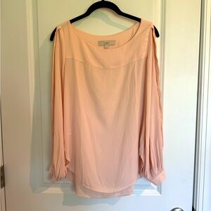 💝🌟LOFT Baby Pink Off Shoulder Blouse